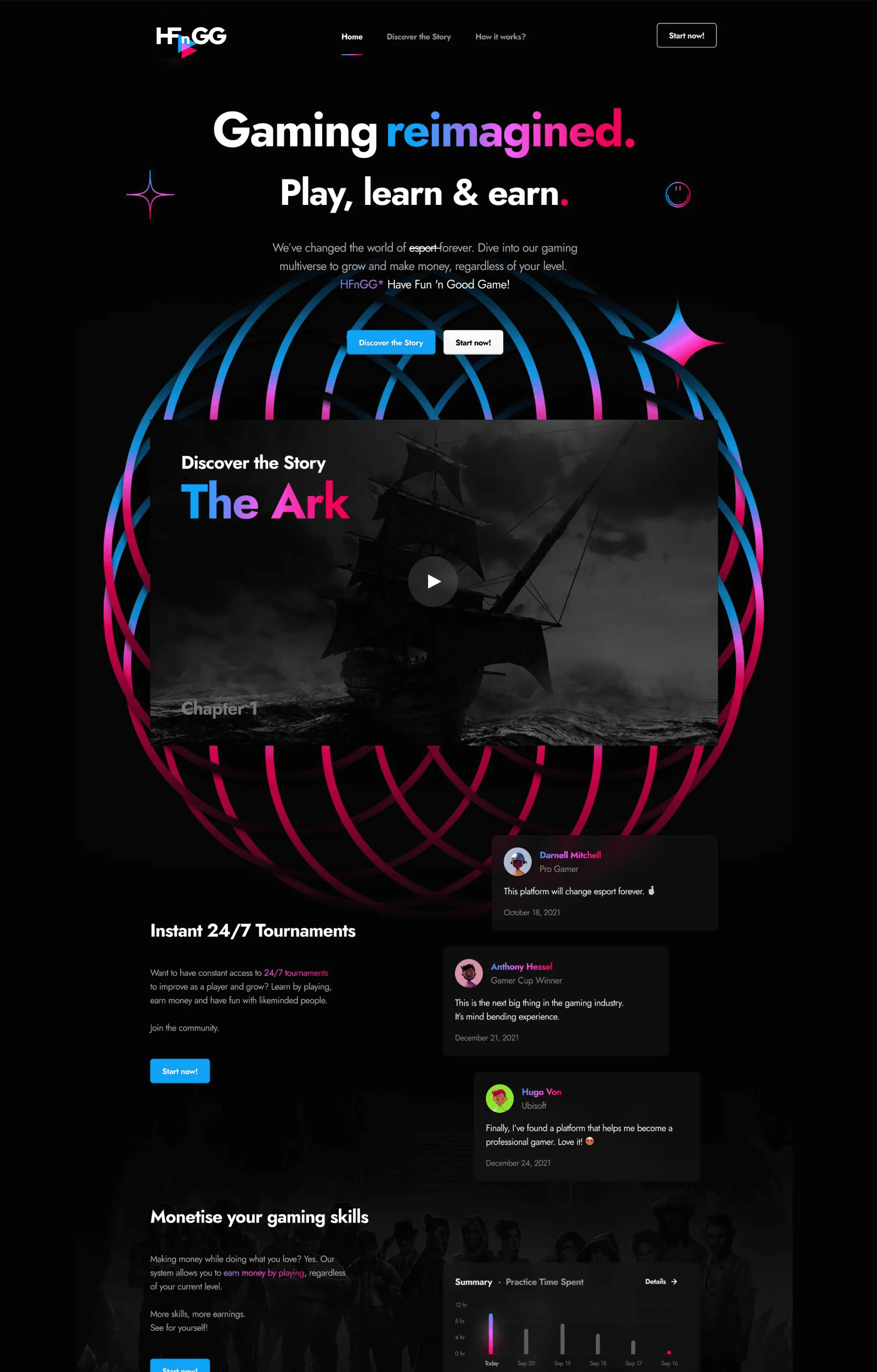 HFnGG landing page